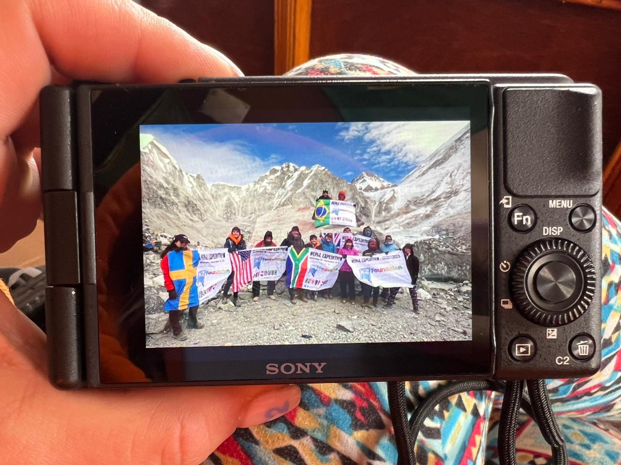 Nepal Update: Day 11 – Renovation work at a school in Fumrekhu and reaching Base Camp