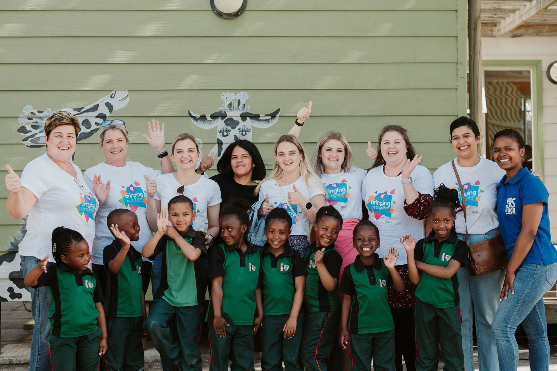 K2 South Africa team visit sponsored children at SOS Africa Grabouw  