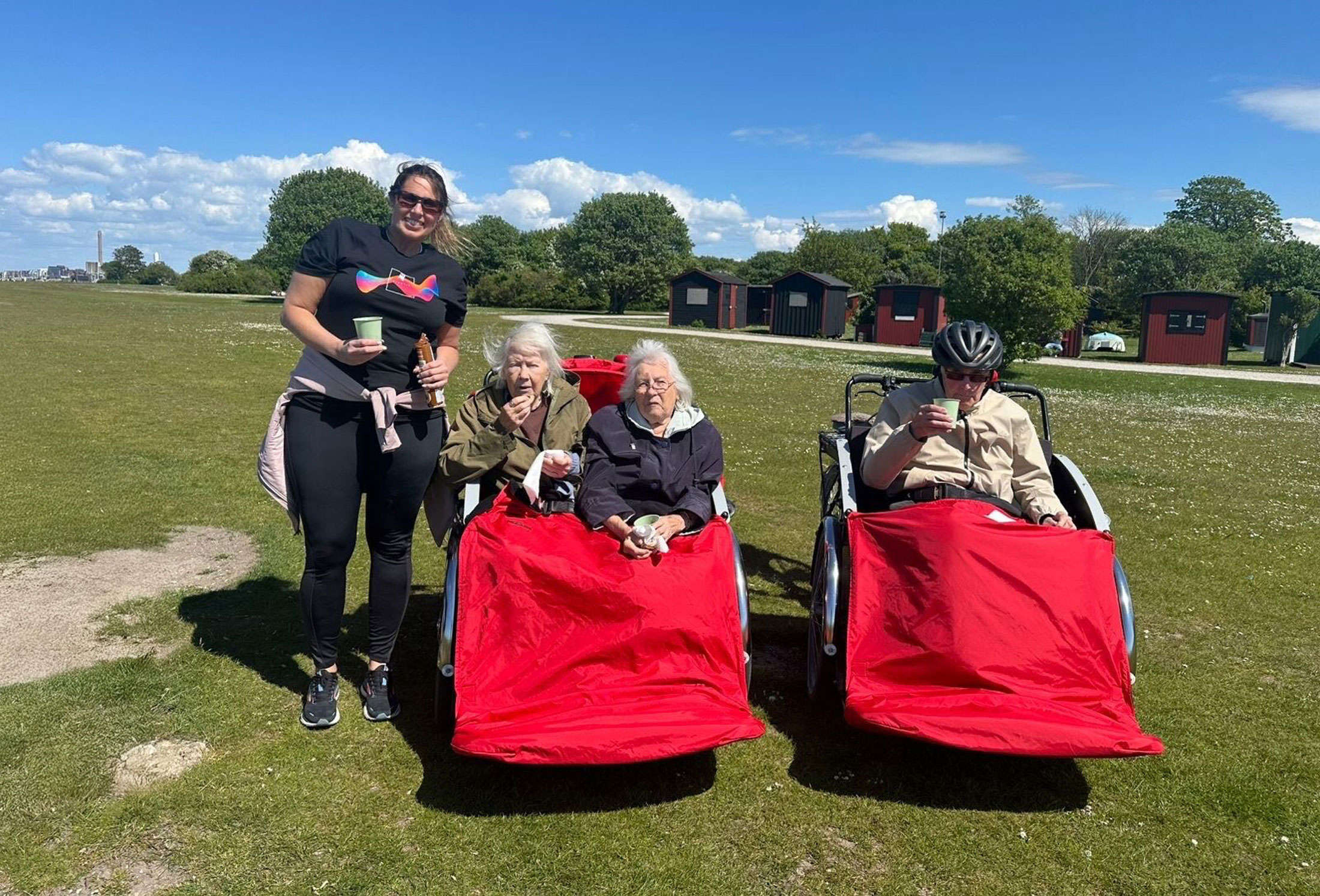 K2 Sweden once again support Cycling Without Age