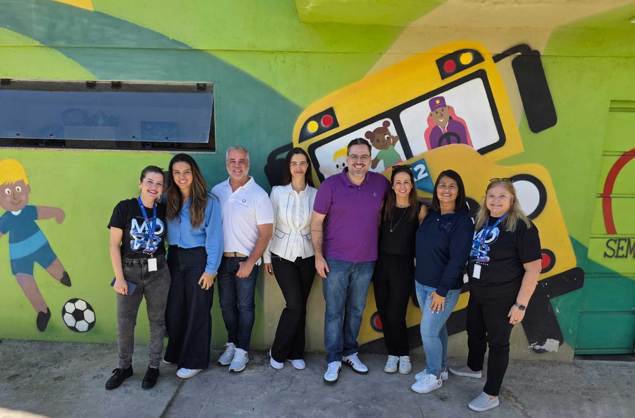 K2 joined by partner, PremierDS, on recent school visit