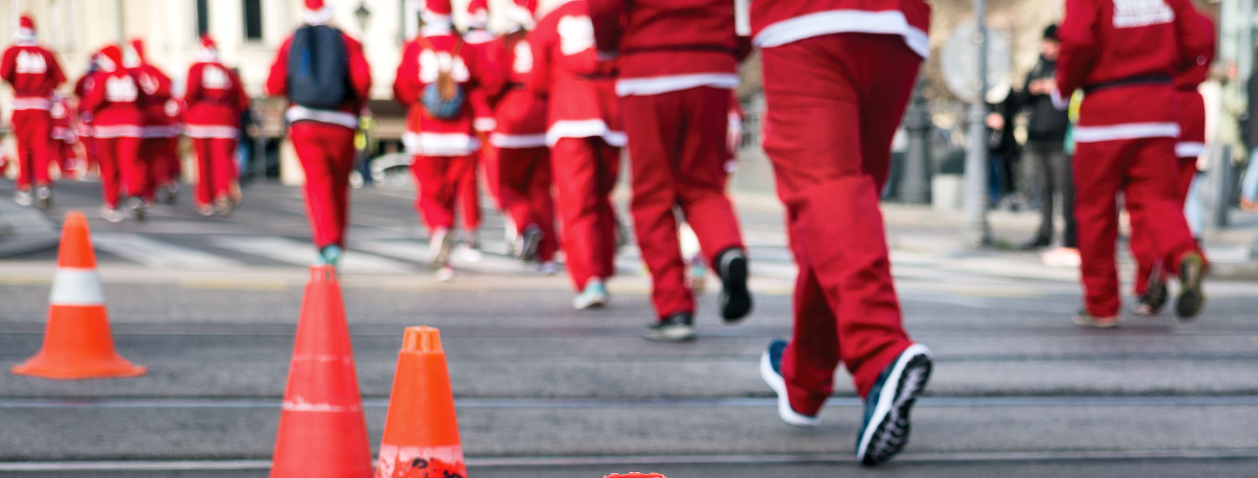 K2 support Naomi House & Jacksplace Santa Fun Run